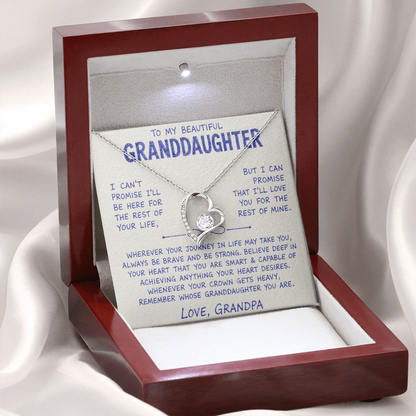 To My Beautiful Granddaughter