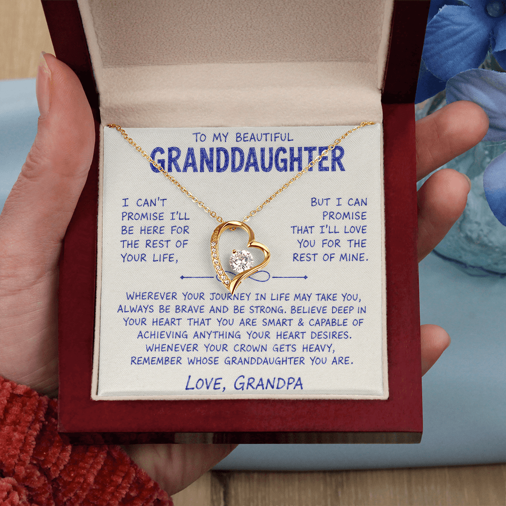 To My Beautiful Granddaughter