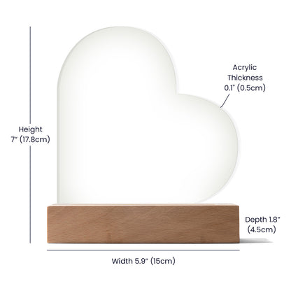 "To My Daughter" LED Nightlight Keepsake