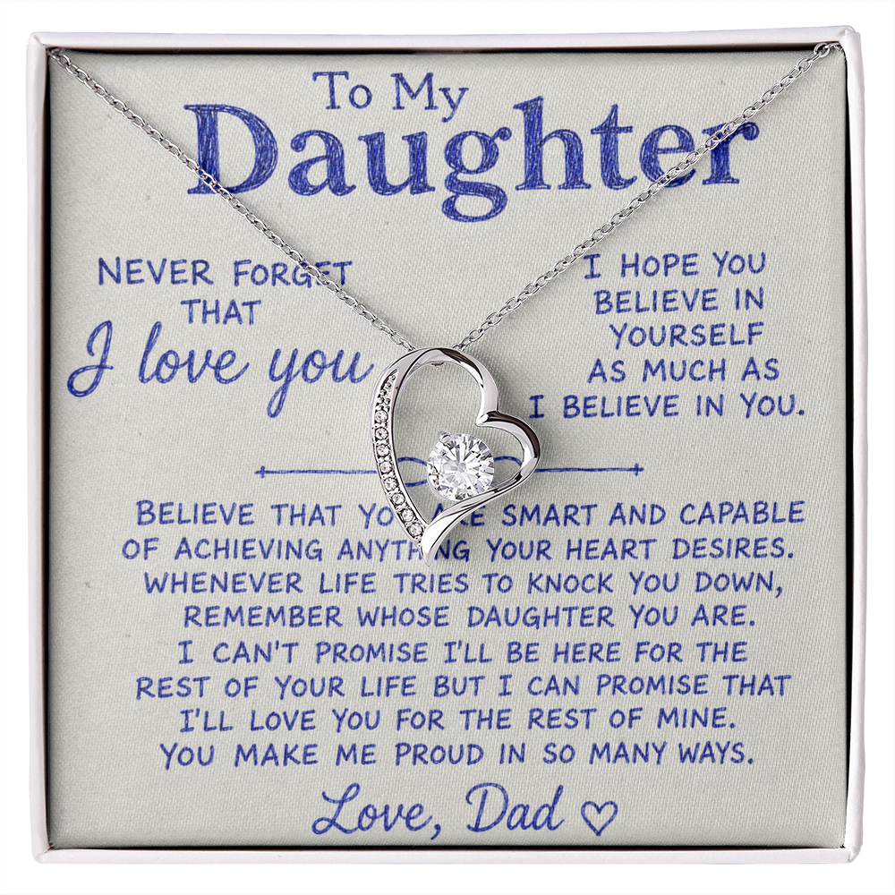 To My Daughter - Love Dad