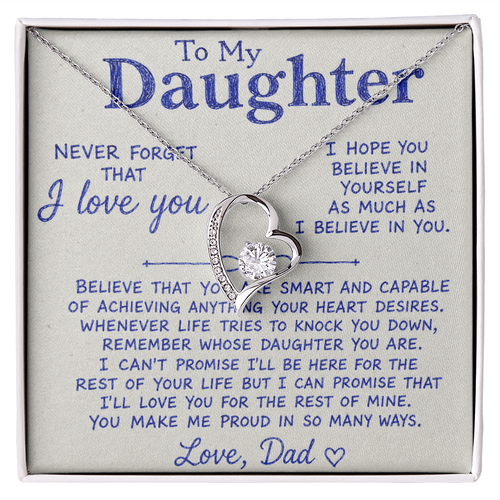 To My Daughter - Love Dad