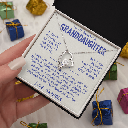 To My Beautiful Granddaughter