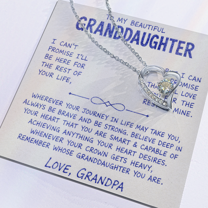 To My Beautiful Granddaughter