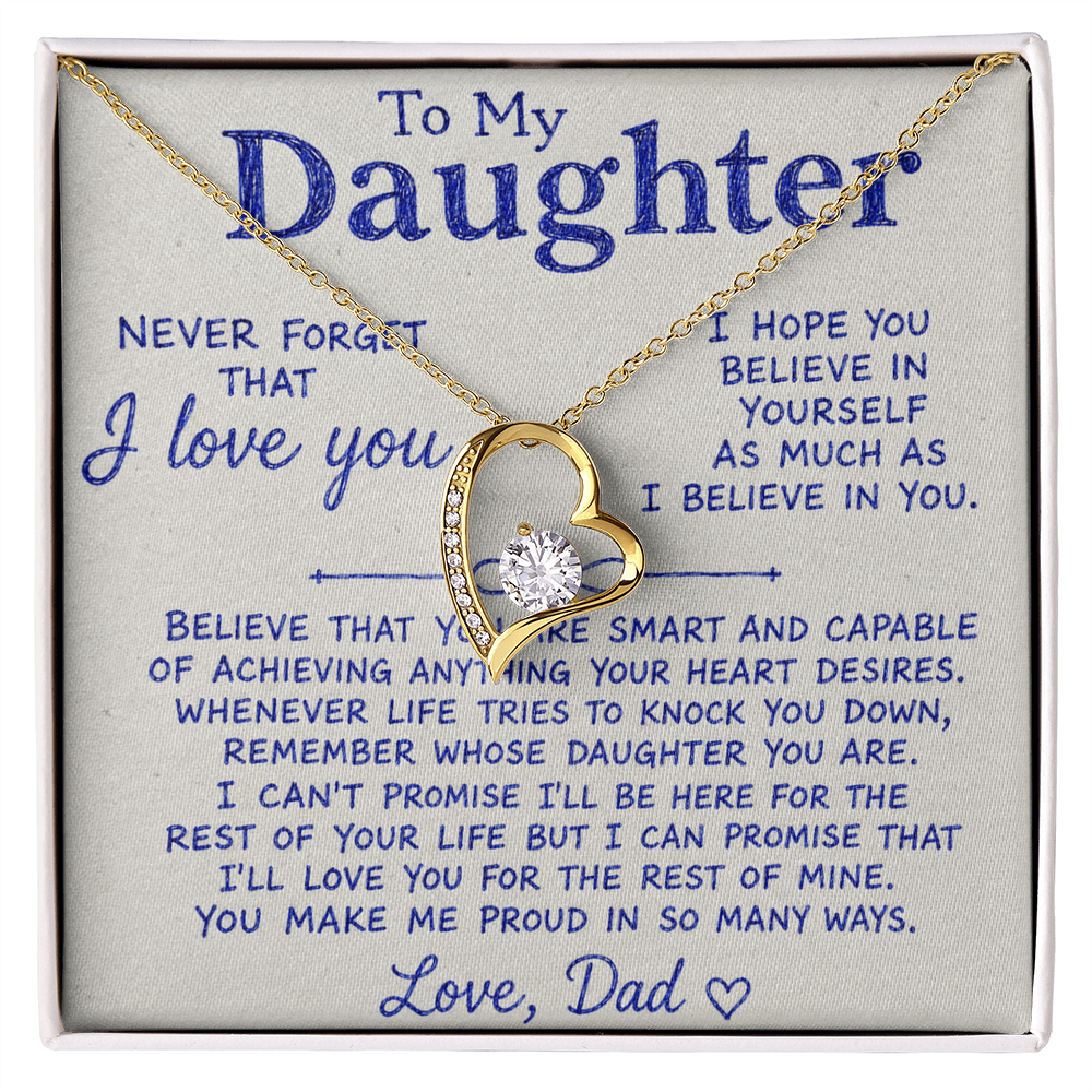 To My Daughter - Love Dad